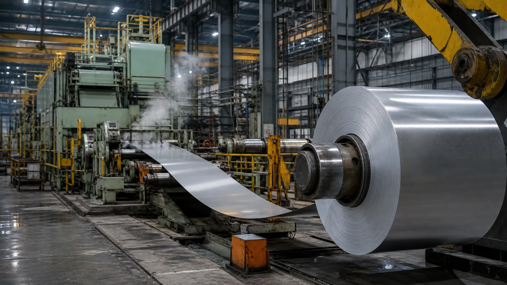 Steel Coils production visual