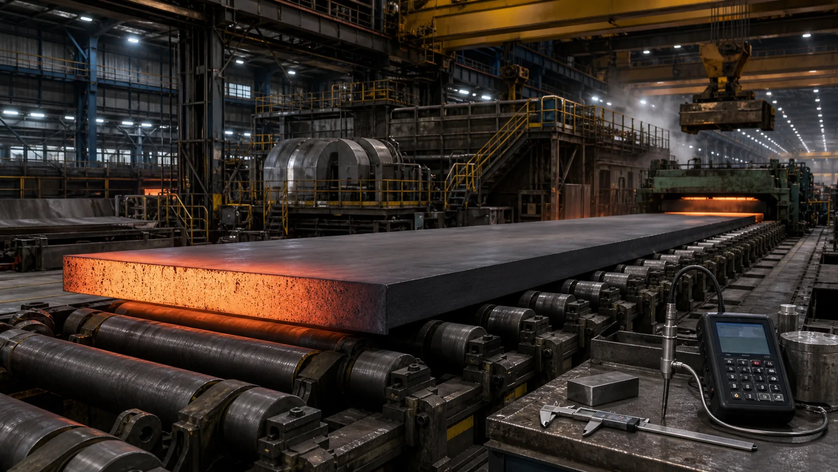 Steel Plates production visual