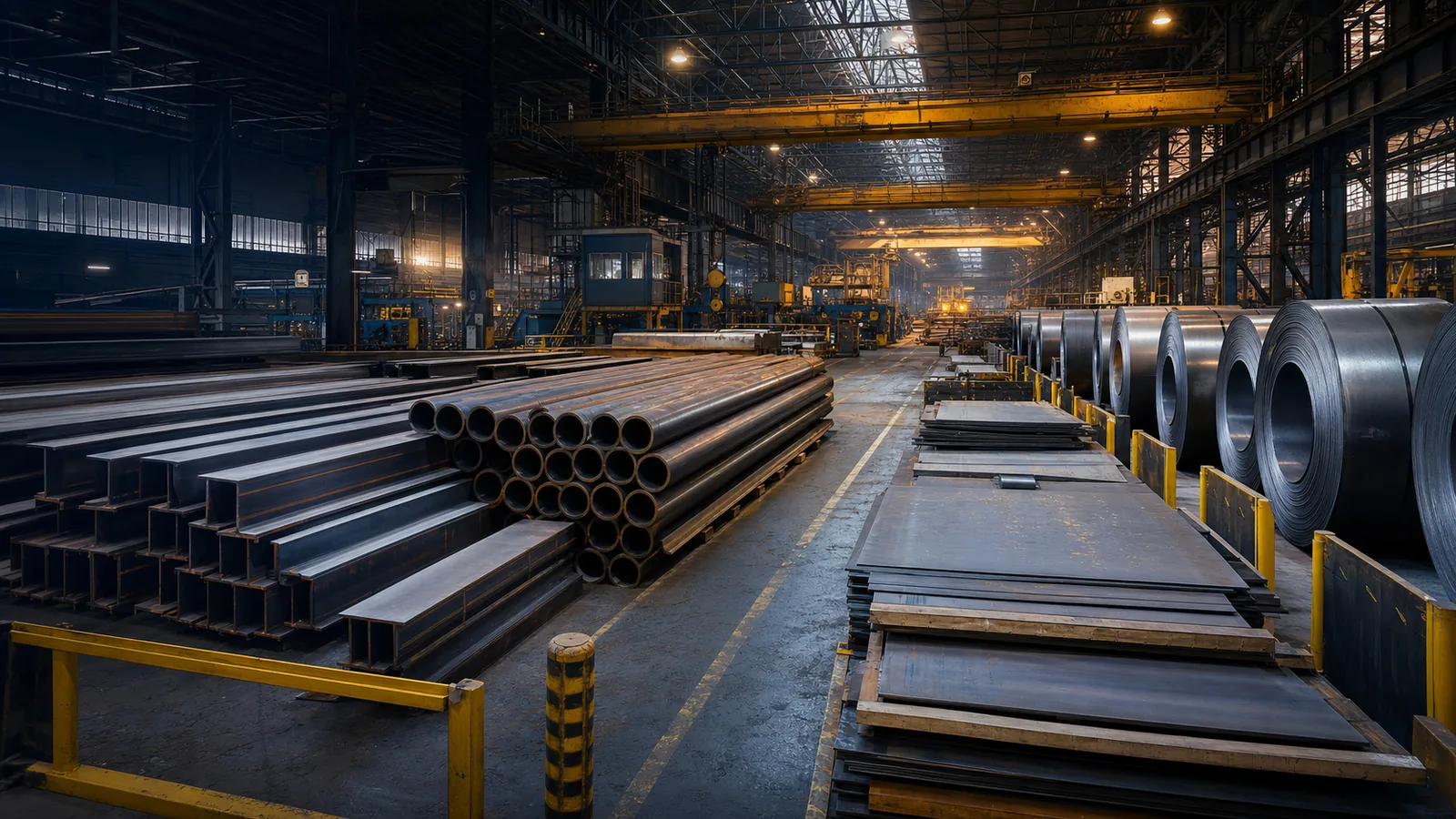 Tinplate and Packaging Steel production and supply visual