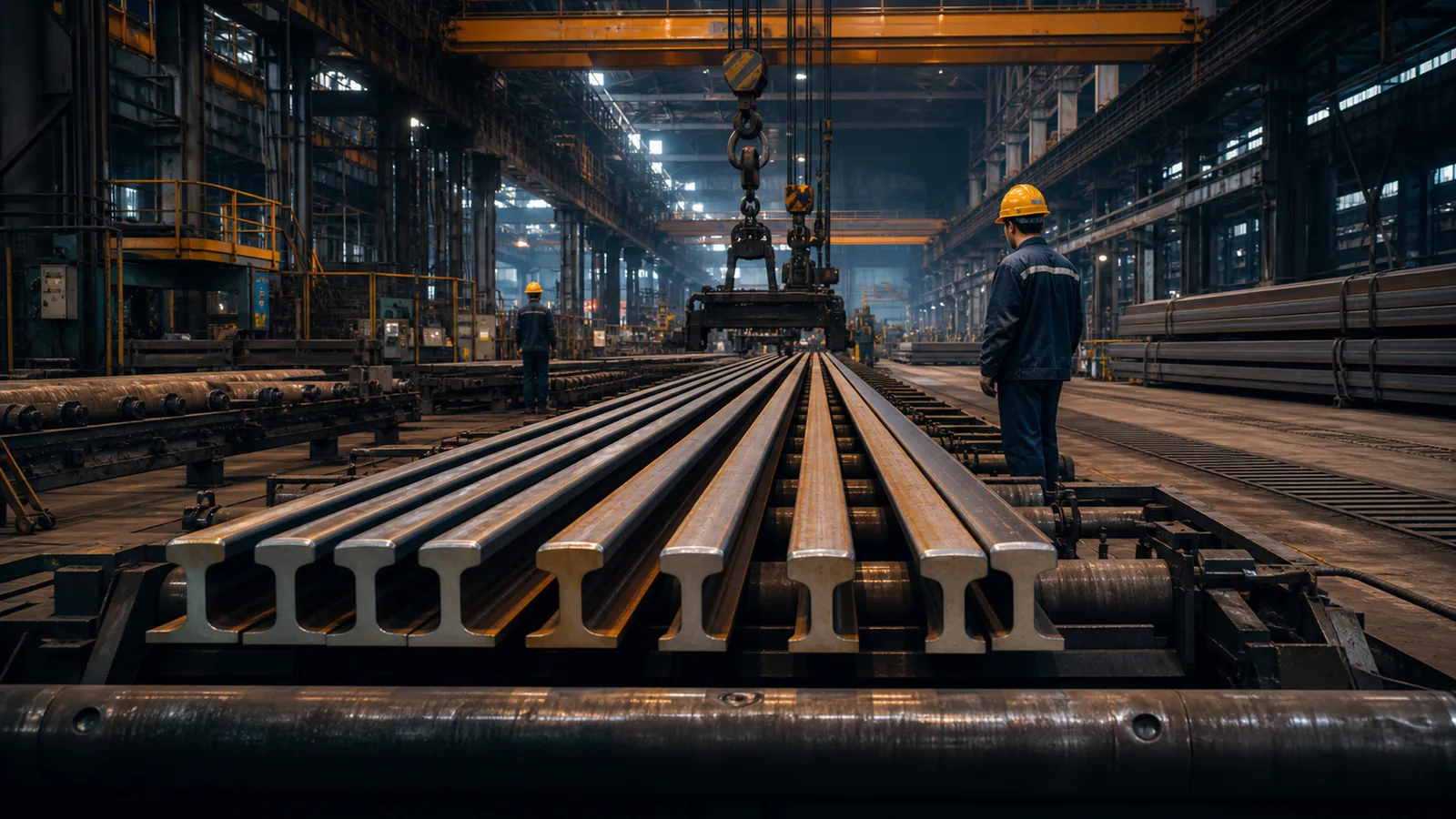Railway Steel and Transport Infrastructure production visual