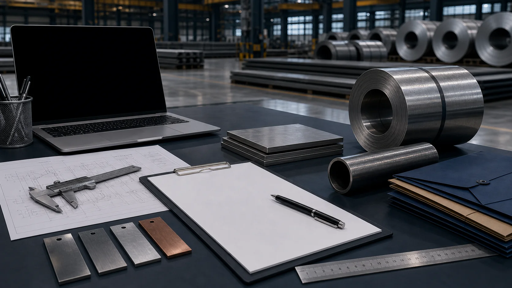 Steel RFQ Guide production visual